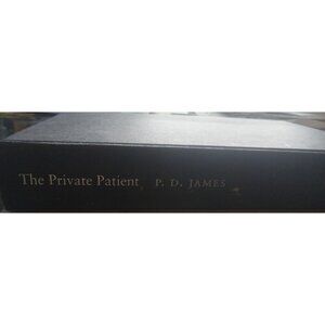 The Private Patient by P. D. James PB British Mystery Crime Novel